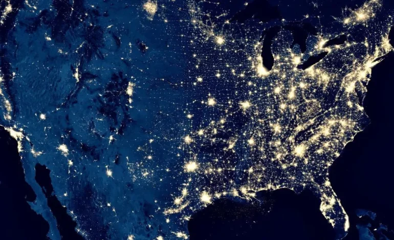 توربین‌های گاز برای تولید برق آمریکا