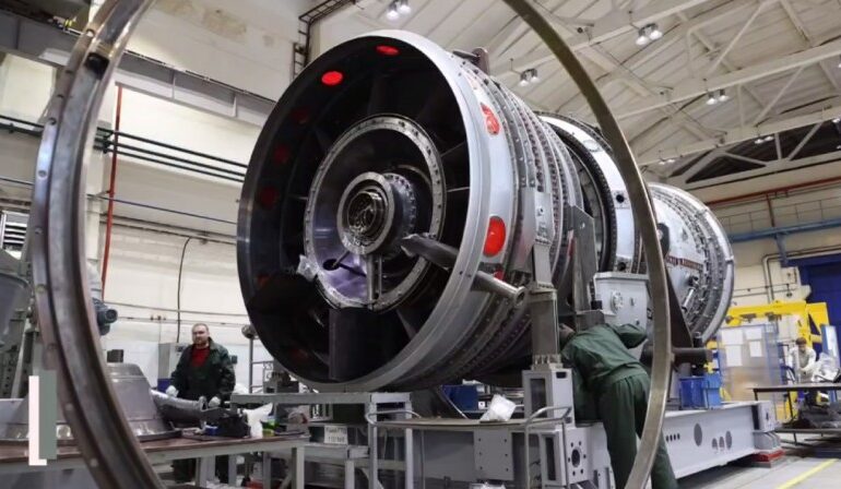 توربین گاز پرقدرت بومی روسیه