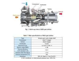 توربین گاز ۵ مگاواتی M5A