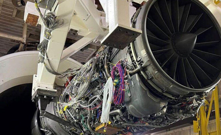  آزمایش پایایی هسته مرکزی موتور رایز توسط جنرال الکتریک