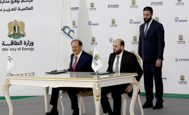 تفاهم‌نامه ۷ ميليارد دلاری نیروگاهی سوریه