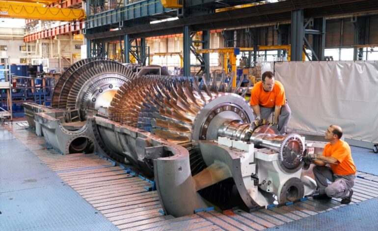  ارتقا توربین گاز فریم9 در نیروگاه بازیان عراق | پروژه GE Vernova