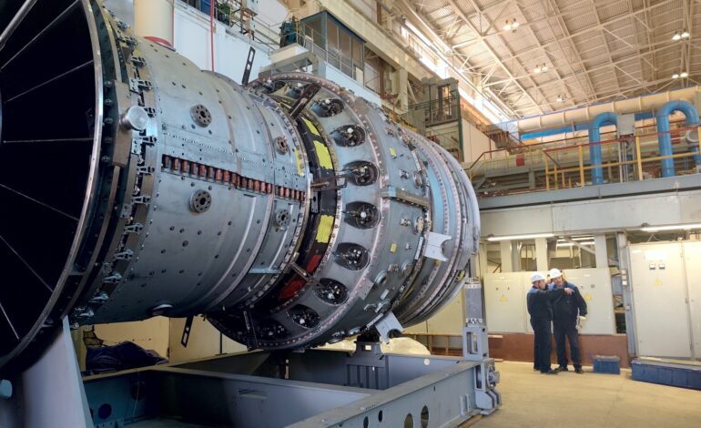 توربین گاز پرقدرت بومی روسی