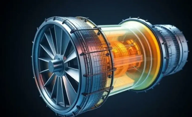 موتور توربینی هیبریدی