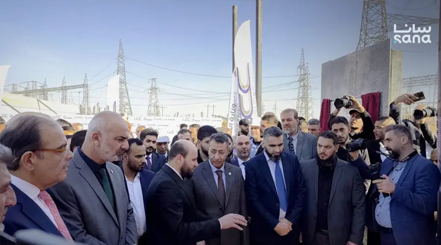  کلنگ‌زنی پروژه احداث نیروگاه گازسوز دیر الزور