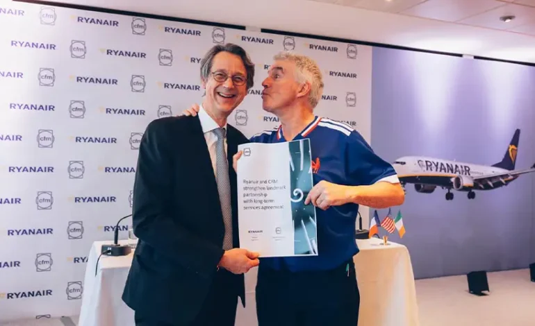 CFM اینترنشنال و رایان‌ایر